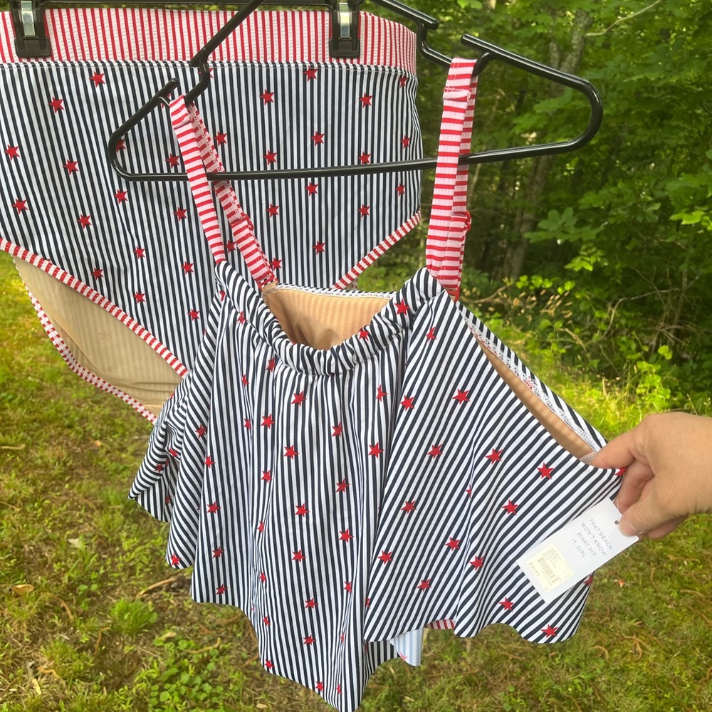 Stars and Stripes new with tags size 22, 2-piece swim suit from Lane Bryant